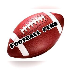 NWT football pens